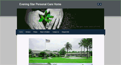 Desktop Screenshot of eveningstarpersonalcarehome.com